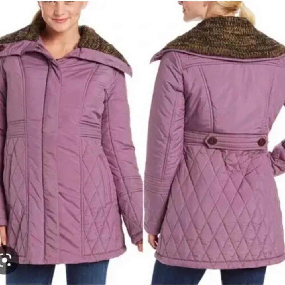 NWT PRANA Arden Jacket Vintage Grape Purple Polyester Lined Insulated Size XS